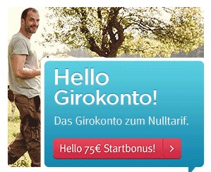 Girokonto der Hello Bank
